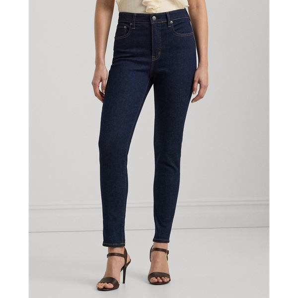 Ralph Lauren High-Rise Skinny Ankle Blue Jean, Size hot 6, NWT!