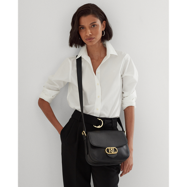 Leather Medium Addie Crossbody for Women | Ralph Lauren