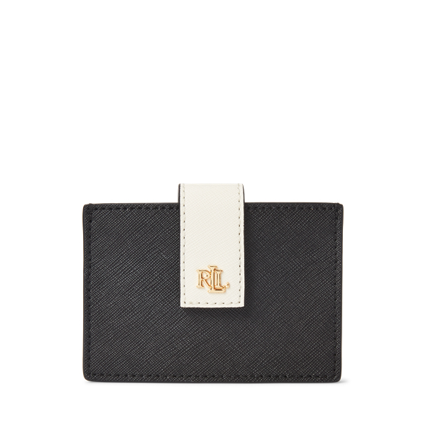 Colour-Blocked Accordion Card Case