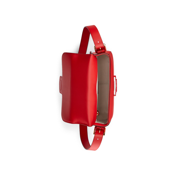 Candy Red Leather Medium Addie Crossbody Lauren 5