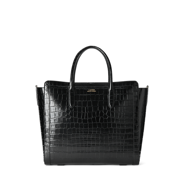 Bolso tote Tyler grande de piel