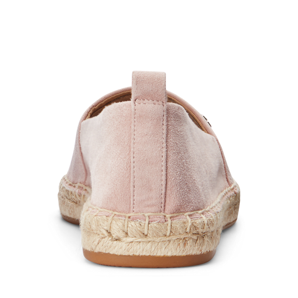 Dusty Pink Cameryn Suede Espadrille Lauren 3