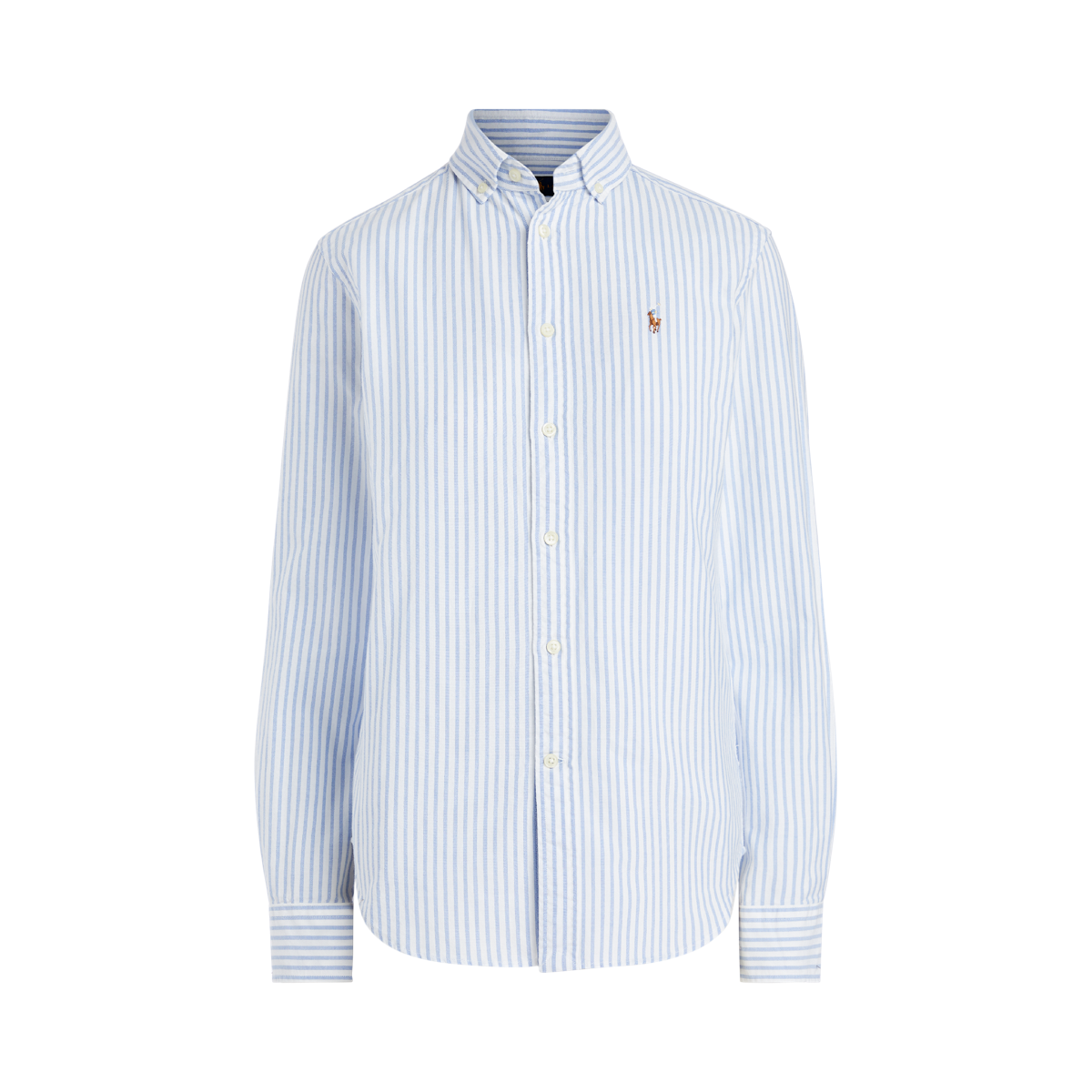 Ralph lauren women's striped oxford shirt online