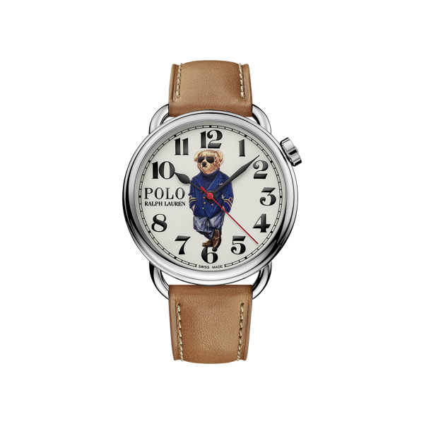 42MM Nautical Polo Bear Steel White Dial for Men Ralph Lauren UK