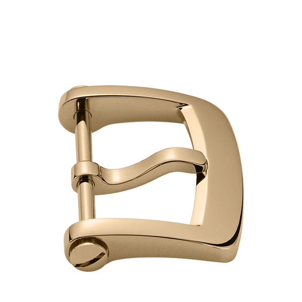 20 mm ros&eacute;gouden horlogegesp met schroef