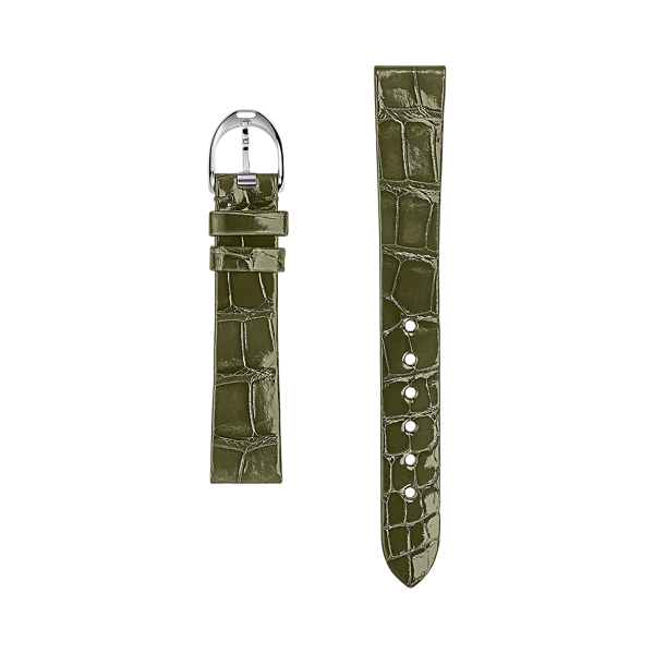 Olive RL 888 32 MM Alligator Watch Strap The RL888 Collection 1