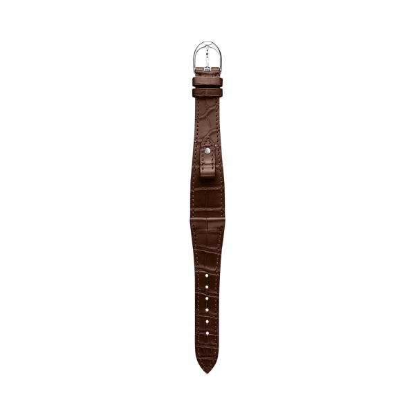 Brown Small Stirrup Alligator Watch Strap The Stirrup Collection 1