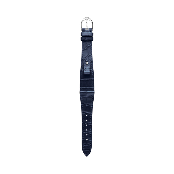 Navy Small Stirrup Caiman Watch Strap The Stirrup Collection 1