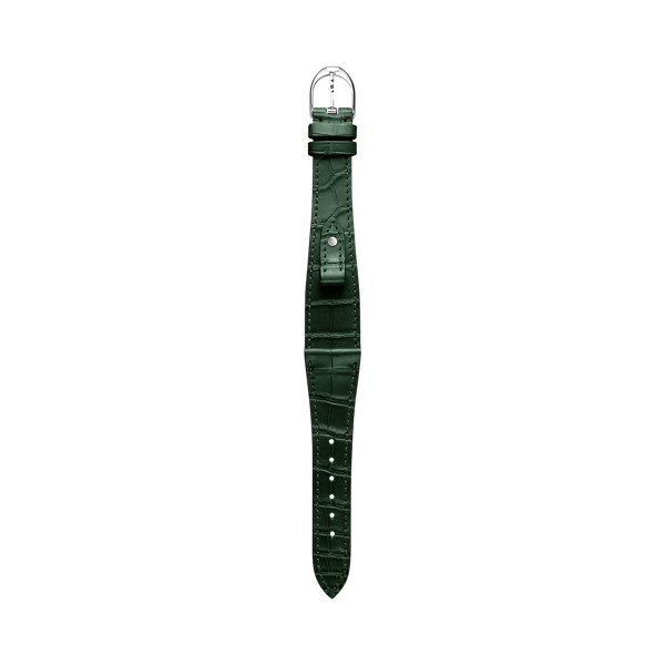 Green Small Stirrup Alligator Watch Strap The Stirrup Collection 1