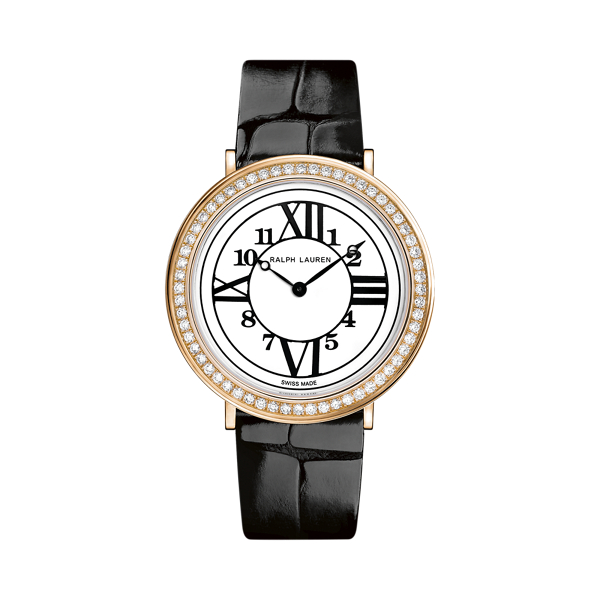 32MM en or rose 18Kt et diamants