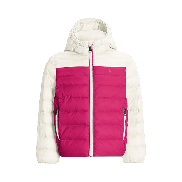 Girls' Custom Packable Hooded Jacket