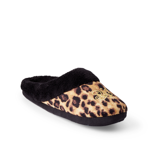Leopard Leopard Logo Slipper Lauren 2