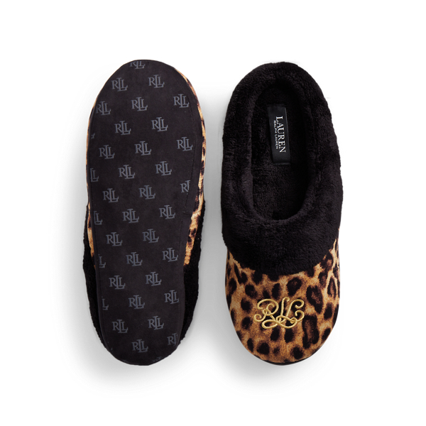 Leopard Leopard Logo Slipper Lauren 4