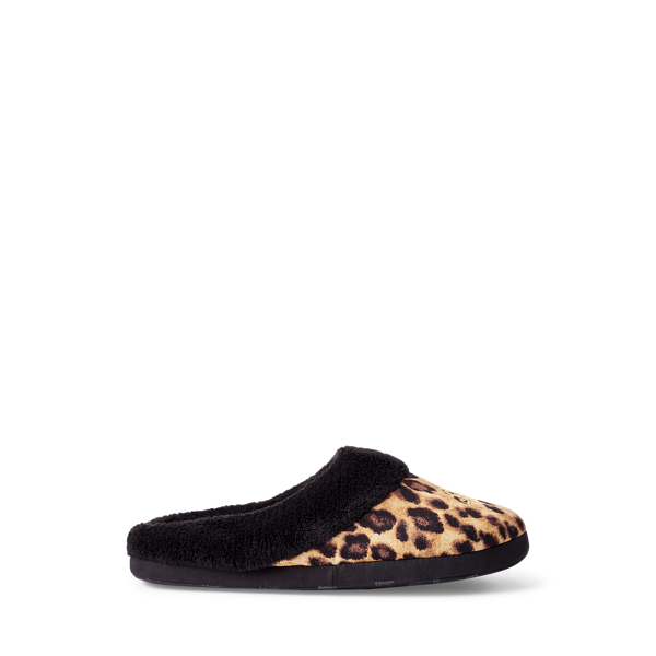 Leopard Logo Slipper Lauren 1