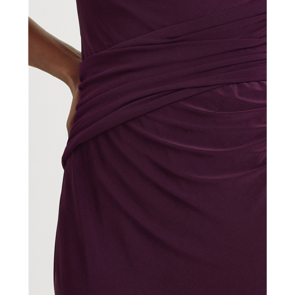 Raisin Boatneck Matte Jersey Dress Lauren 6