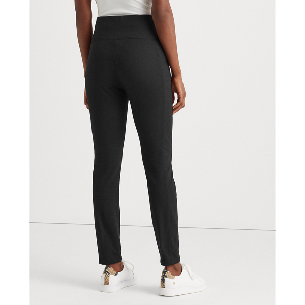Black Stretch Cotton Skinny Trouser Lauren 4