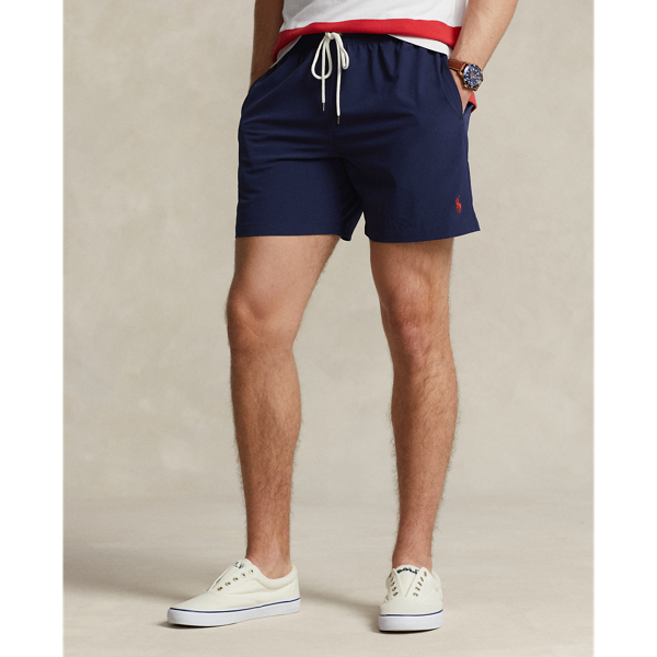 Ralph lauren navy swim shorts online