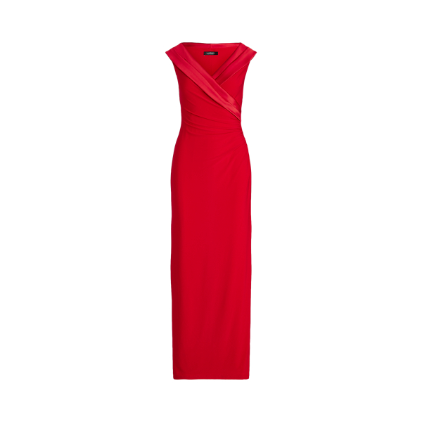 Jersey Off-the-Shoulder Gown Lauren 1