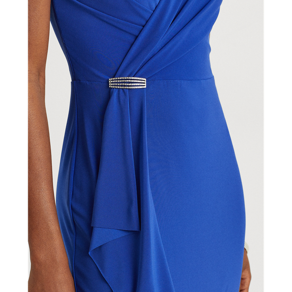 Ruffle-Trim Jersey Gown for Women | Ralph Lauren® IL
