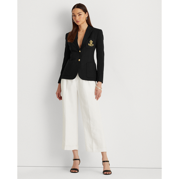 Black Ponte Blazer Lauren 4