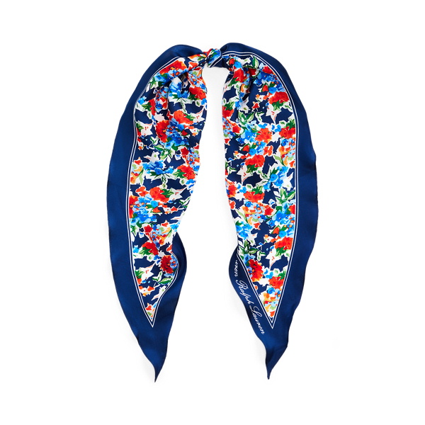 Delina Silk Twill Scarf