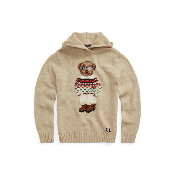 Polo ralph lauren bear knit best sale