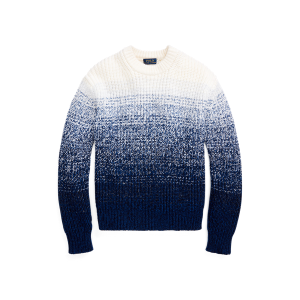 Blue Wool-Blend Ombre Jumper Polo Ralph Lauren 2