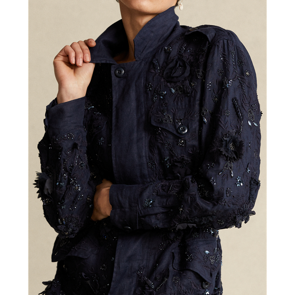Ink Embellished Surplus Jacket Polo Ralph Lauren 6