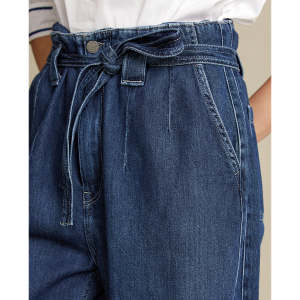 Medium Indigo Belted Denim Trouser Polo Ralph Lauren 7