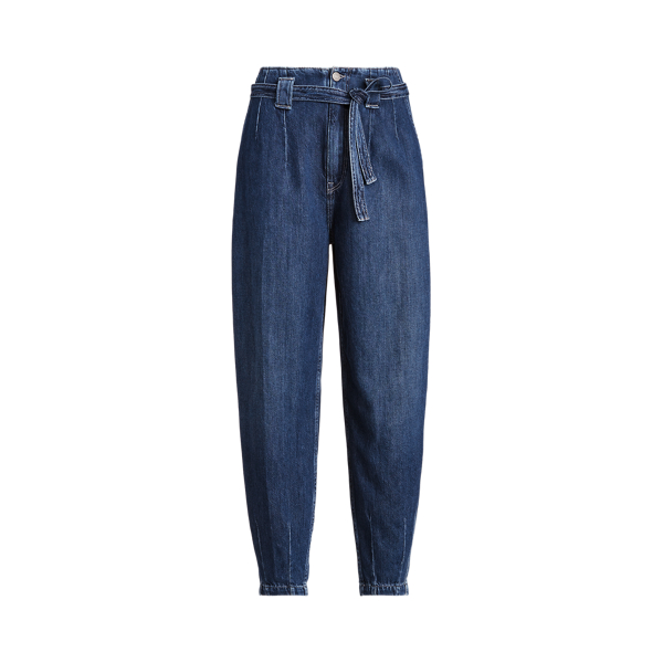 Medium Indigo Belted Denim Trouser Polo Ralph Lauren 2
