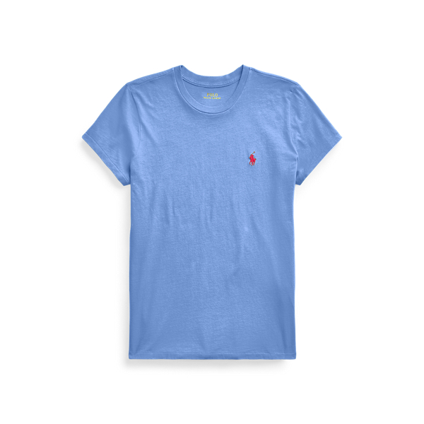 Harbour Island Blue Cotton Jersey Crewneck Tee Polo Ralph Lauren 2
