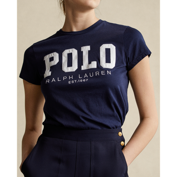 Cruise Navy Polo Logo Cotton Jersey Tee Polo Ralph Lauren 6