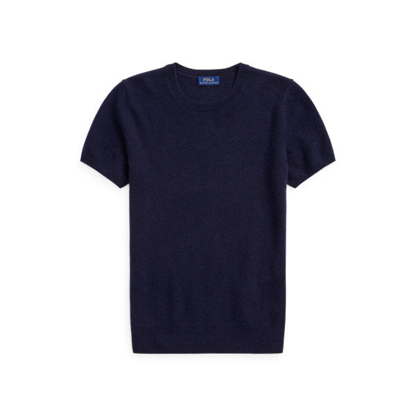 Cashmere Short-Sleeve Sweater Polo Ralph Lauren 1