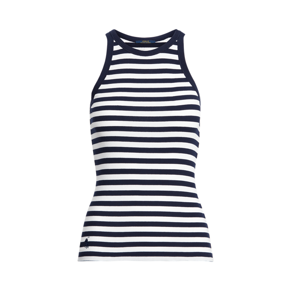 D&eacute;bardeur en coton ray&eacute; Polo Ralph Lauren en 1