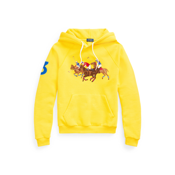 Embroidered Fleece Hoodie Polo Ralph Lauren 1