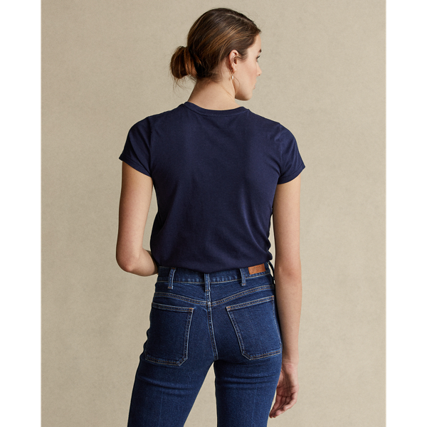 Cruise Navy Logo Cotton Tee Polo Ralph Lauren 4