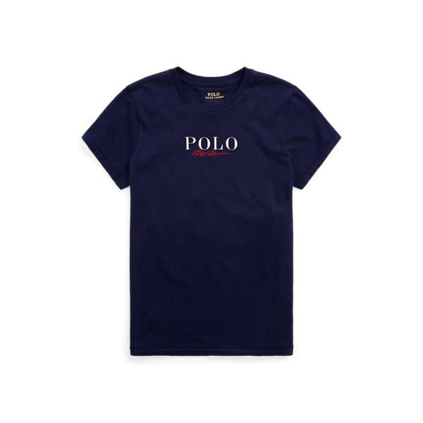 Cruise Navy Logo Cotton Tee Polo Ralph Lauren 2