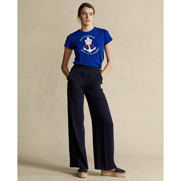 Heritage Royal Anchor Graphic Cotton Tee Polo Ralph Lauren 4