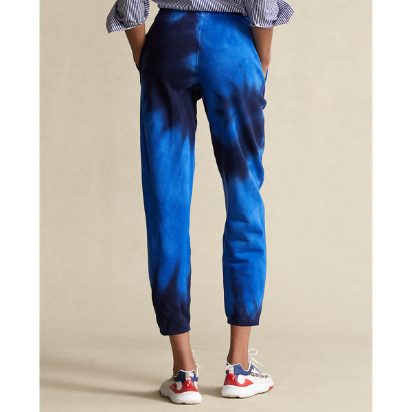 Blue Ocean Spiral Spiral Tie-Dye Terry Tracksuit Bottoms Polo Ralph Lauren 5
