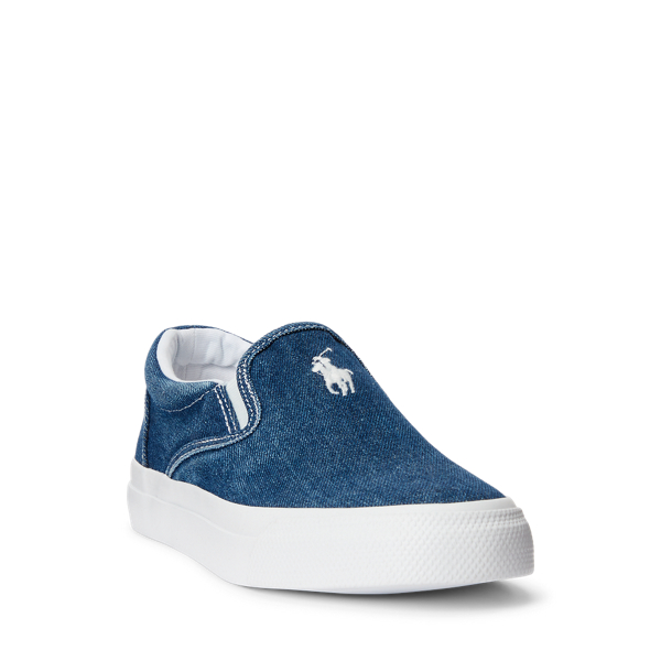 Blue Bryn Denim Slip-On Trainer Polo Ralph Lauren 2