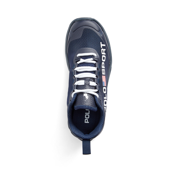 Navy/White Logo Tech Racer Trainer Polo Ralph Lauren 4
