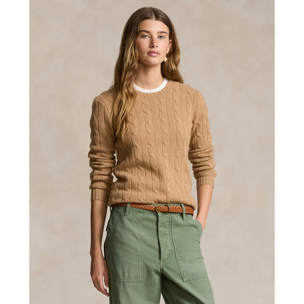 Cable-Knit Cashmere Jumper