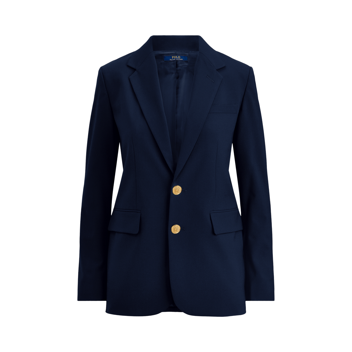 Ladies blue blazer gold buttons hotsell