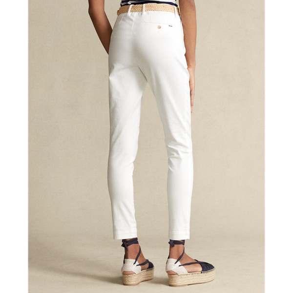Deckwash White Stretch Chino Skinny Trouser Polo Ralph Lauren 5