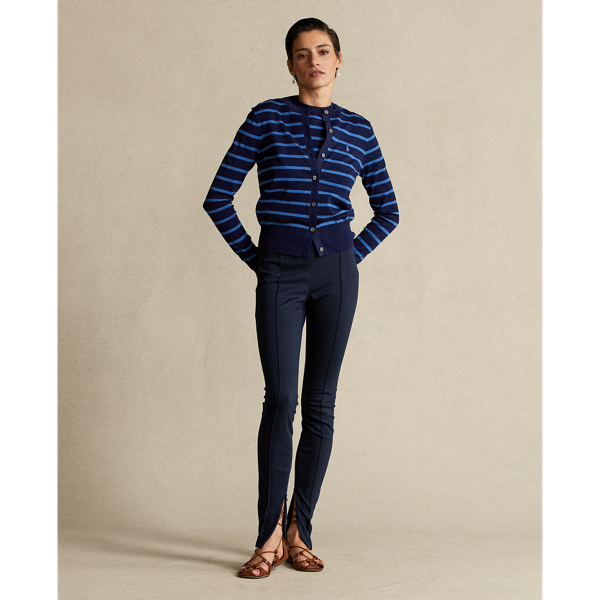 Blue Multi Striped Cotton Cardigan Polo Ralph Lauren 4