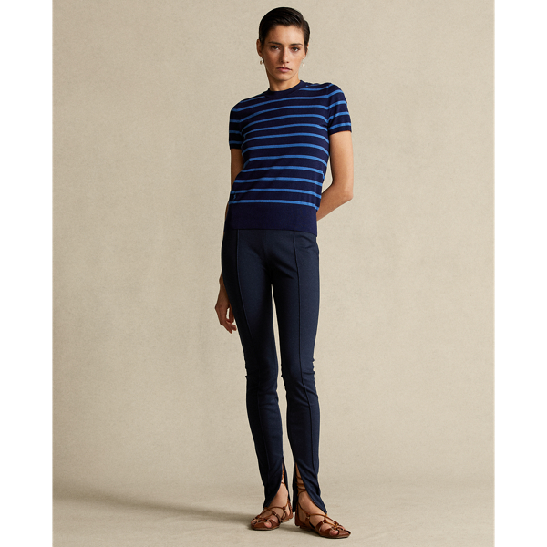 Blue Multi Striped Short-Sleeve Jumper Polo Ralph Lauren 4