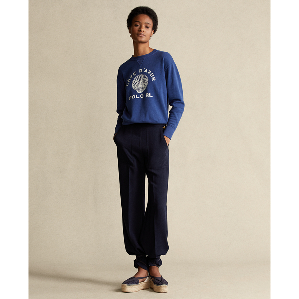 Vineyard Royal Cote d'Azur Fleece Sweatshirt Polo Ralph Lauren 4