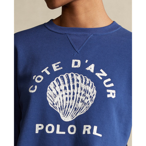 Vineyard Royal Cote d'Azur Fleece Sweatshirt Polo Ralph Lauren 6