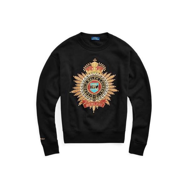 Polo ralph lauren crest sweatshirt best sale