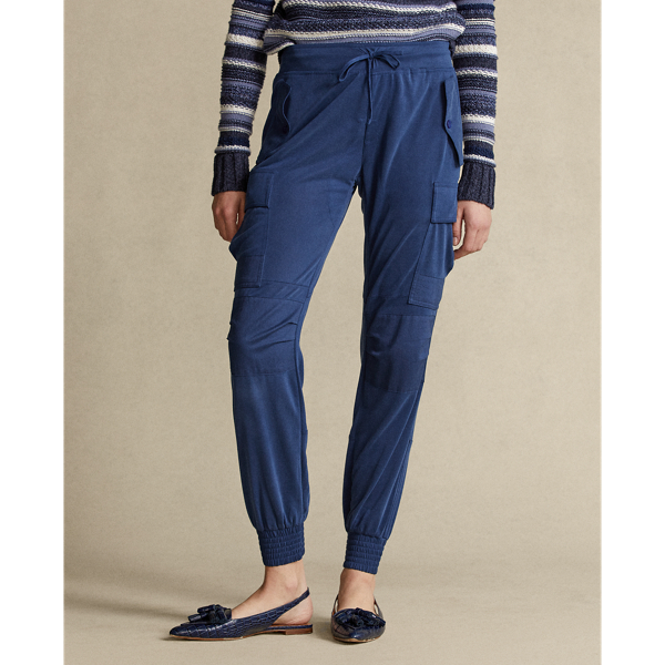 East Side Royal Jersey Cargo Jogger Polo Ralph Lauren 4